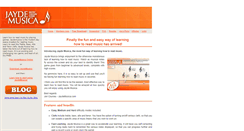 Desktop Screenshot of jaydemusica.com